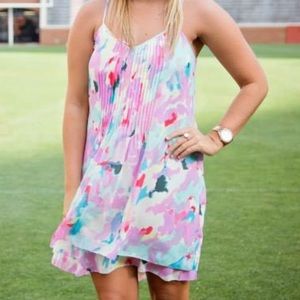 Beautifully colored shift dress